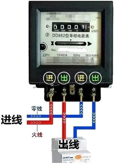 電表接線圖 單相電表接線圖及三相電表接線圖詳解 KIA MOS管