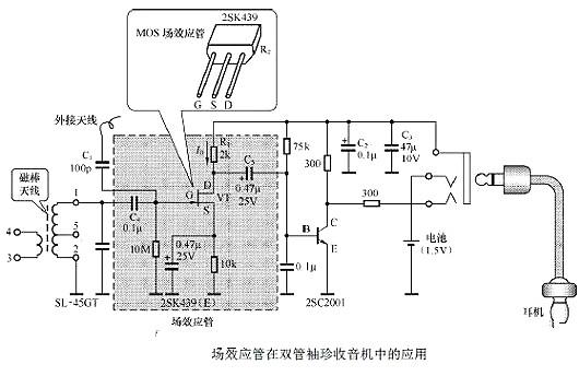 場效應管放大電路圖