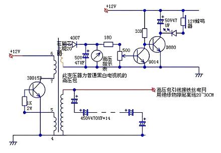 場管自激逆變器電路圖-場管自激逆變器電路圖自制設(shè)計-KIA MOS管