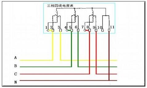 互感器電表接線圖視頻