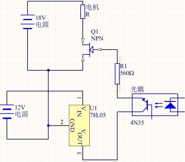 mos管驅(qū)動電機電路圖