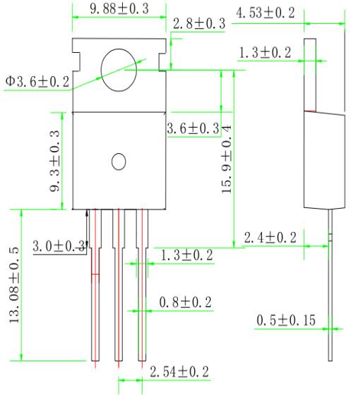 TO-220與TO-220F的區(qū)別