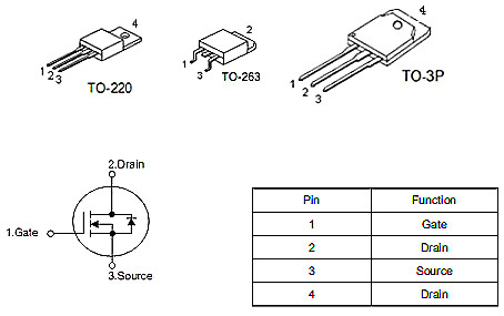 MOS管 HY3210可以用KNX2910A替代 參數/規(guī)格書/封裝詳情-KIA MOS管