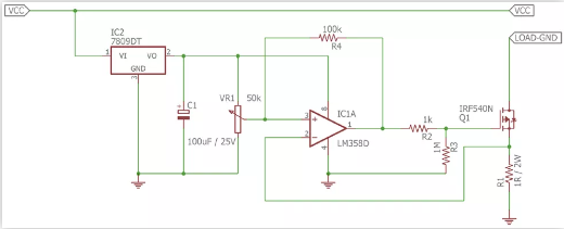 Mosfet過(guò)流保護(hù)電路