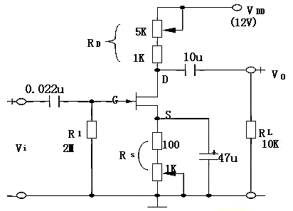 場效應(yīng)管，共源極放大器