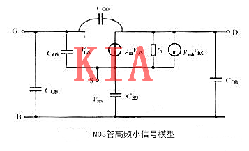 MOS管，等效模型，等效電路