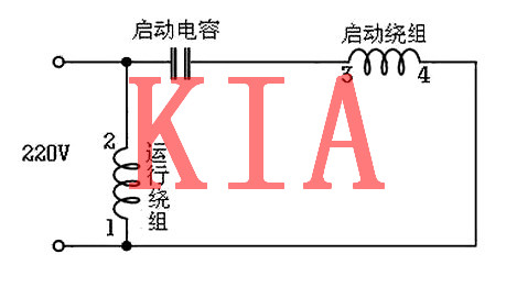 單相電機(jī)，三相電機(jī)，接線圖