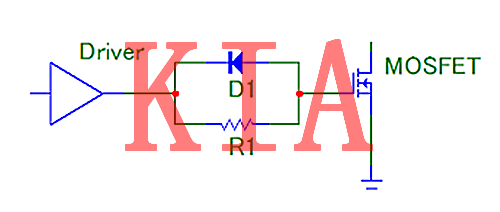 MOS管柵極反并聯(lián)二極管及MOS管并聯(lián)理論-KIA MOS管