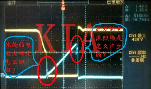 開關(guān)MOS電流波形詳細(xì)圖文解析-KIA MOS管