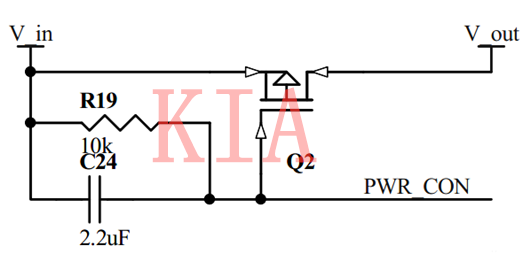 PMOS 電源開關(guān)