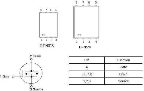 低壓MOS管 KNX3303A?參數(shù) 30V90A原廠(chǎng)制造 免費(fèi)送樣-KIA MOS管