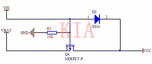 MOS管 電源 切換電路