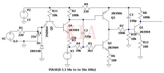 二象限驅動器 PWM放大器電路