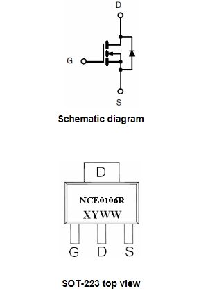 NCE0106R參數(shù),NCE0106R代換,場(chǎng)效應(yīng)管KIA4610A-KIA MOS管