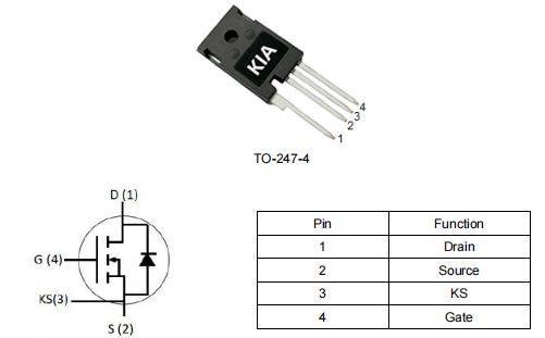 ?80n120參數(shù),KSZ080N120A中文資料,充電樁MOS管??-KIA MOS管