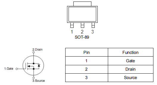 5610場效應管,5610參數(shù)管腳圖