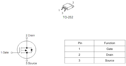 電動車防盜報(bào)警器專用,KPD7910A場效應(yīng)管參數(shù)引腳圖-KIA MOS管