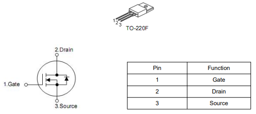 ?10n65場效應管參數(shù),KIA10N65H參數(shù)引腳圖,中文資料-KIA MOS管