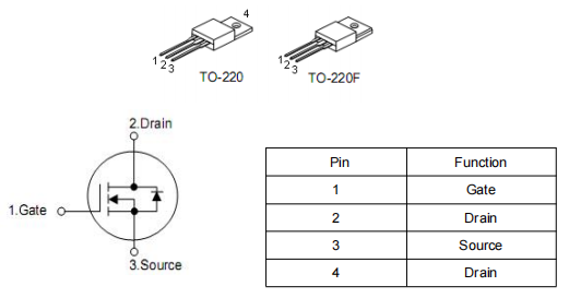 400v6a場(chǎng)效應(yīng)管,KNP4540A參數(shù)