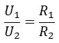 串聯(lián)分壓原理,公式,規(guī)律